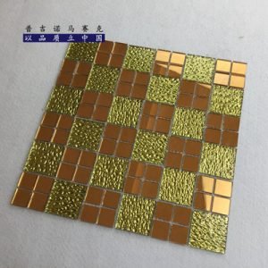 High-Gloss Glass Mosaic Tile