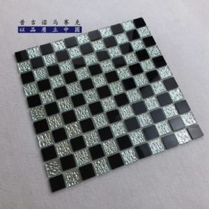 High-Gloss Glass Mosaic Tile