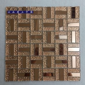 Textured Glass Mosaic Tile