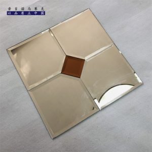 Mirror edge Mosaic tile