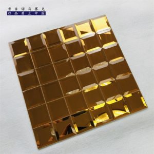3D Mirror Glass Mosaic Tile