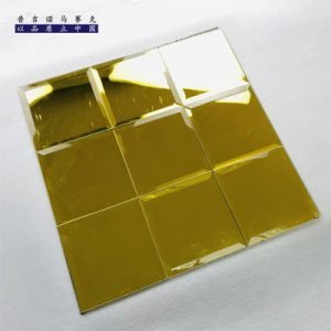 Triangular Glass Mirror Wall Tile