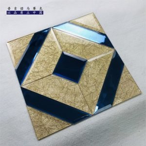 3D Mirror Glass Mosaic Tile