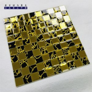 Glossy Crystal Clear Mirror Glass Mosaic