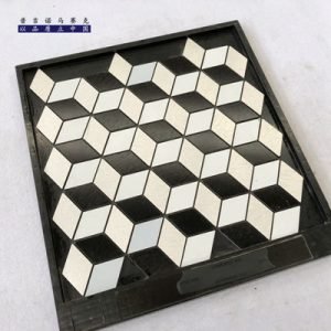 3D Aluminum Hexagonal Metal Tile for Accent Wall Designs
