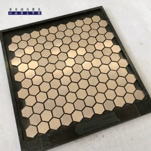 European-Style Metal Mosaic Tiles for Living Room and TV Background Walls
