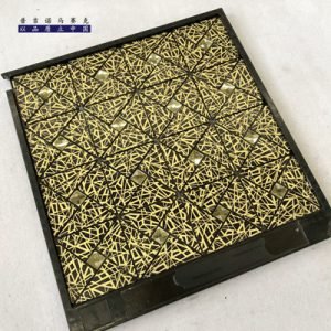 Aluminum-Plastic Panel Mosaic Tiles with Glass for Modern Home and KTV Decor