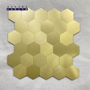 DIY Silver Brushed Metal Wall Tiles for Quick Home Updates