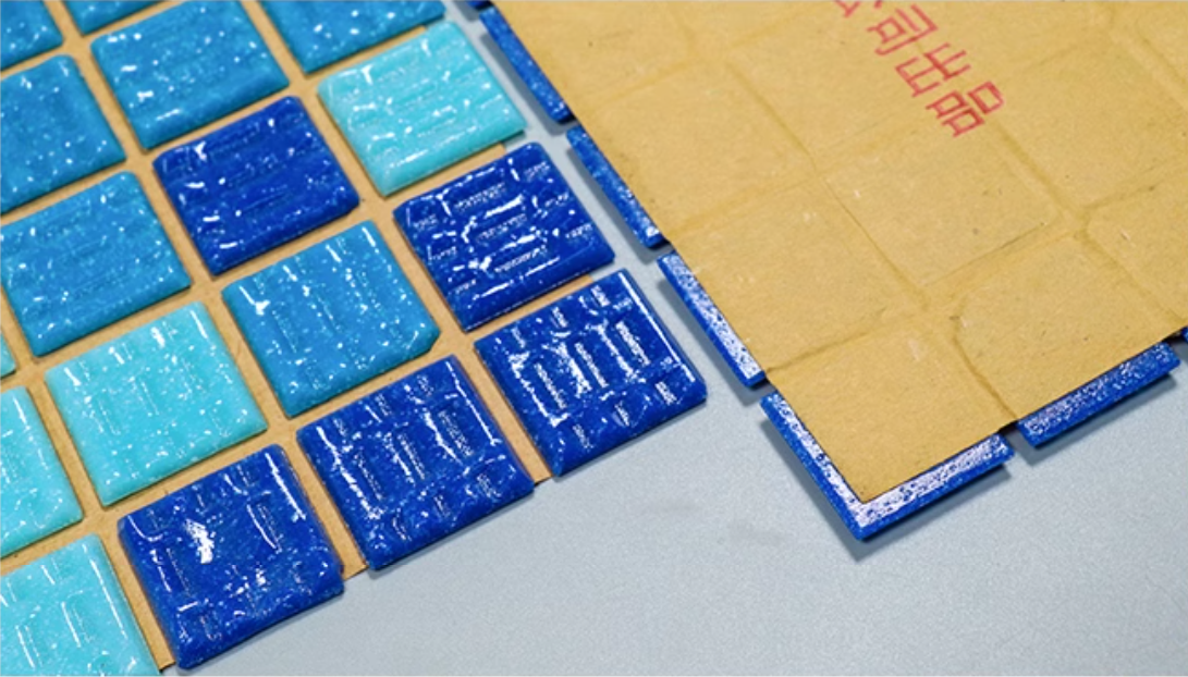 Paper Mosaic tiles
