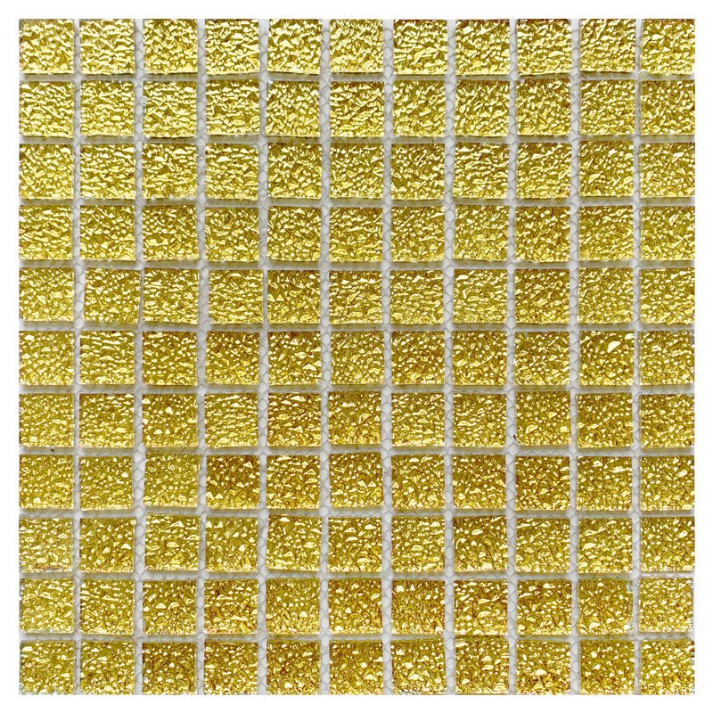 CM-010 Gold Self-Adhesive Glass Mosaic Tile mosaic tile
