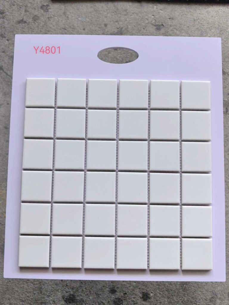 CM-CE-001 White Ceramic Mosaic Tile mosaic tile