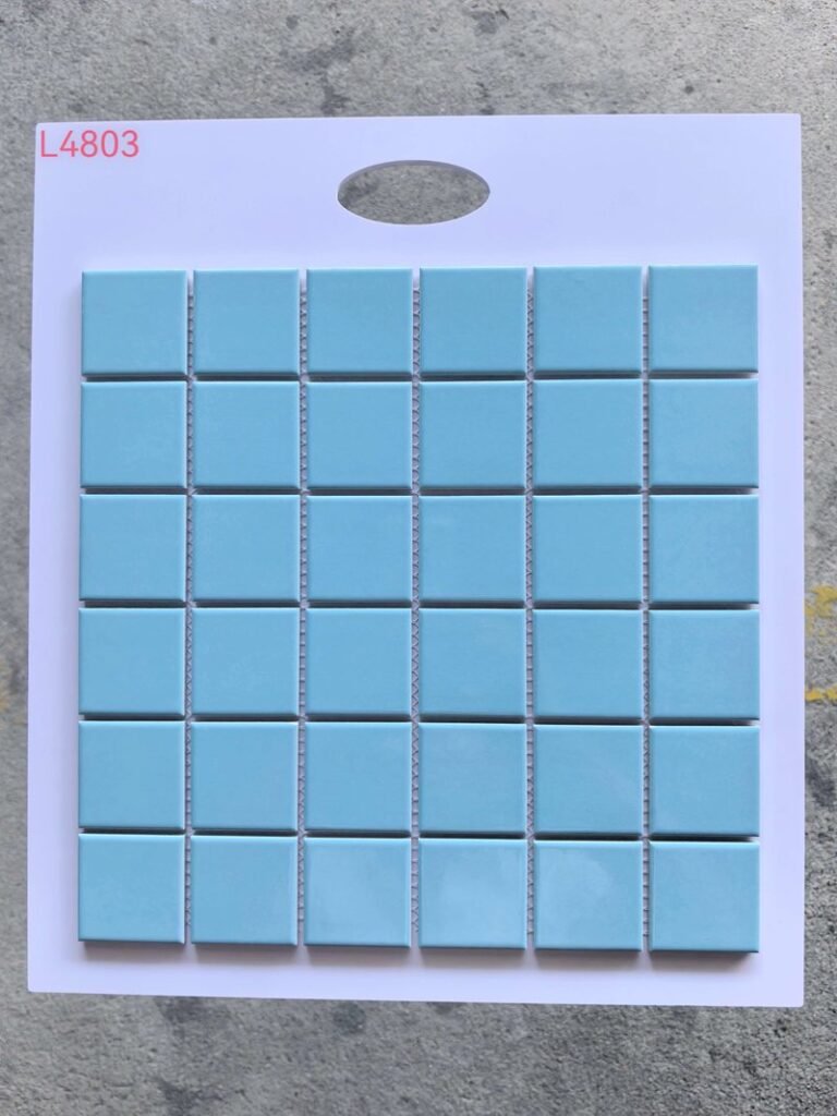 CM-CE-004 Sky Blue Ceramic Mosaic Tile mosaic tile