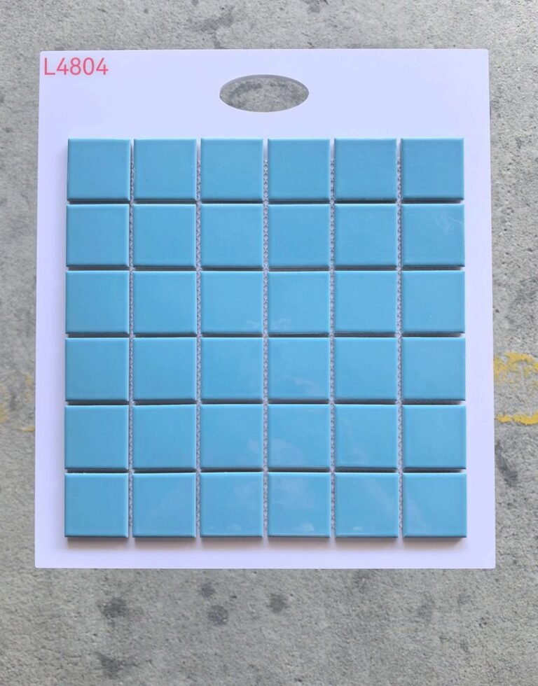CM-CE-005 Light Blue Ceramic Mosaic Tile mosaic tile