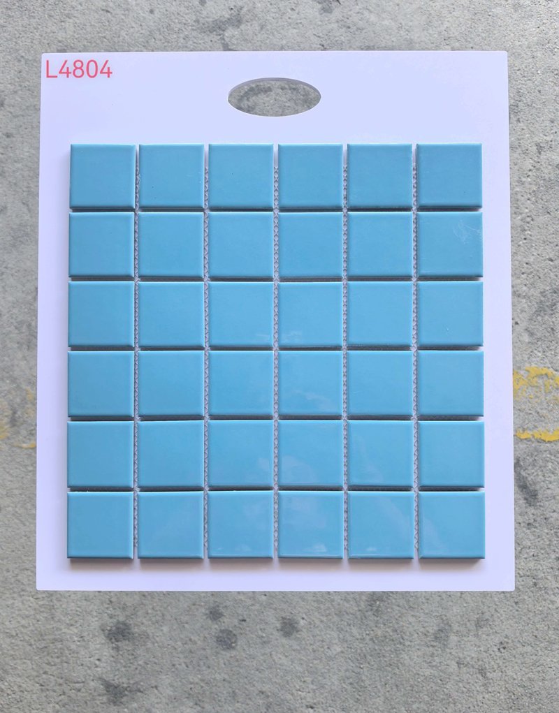 CM-CE-005 Light Blue Ceramic Mosaic Tile mosaic tile