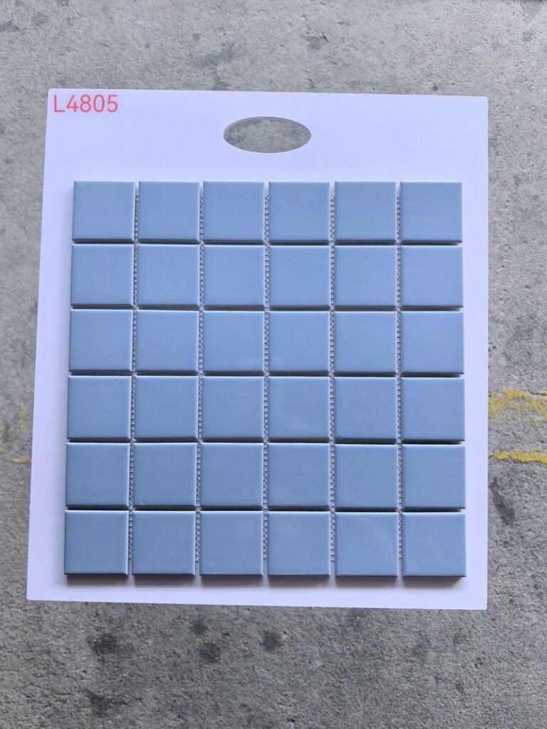 CM-CE-006 Steel Blue Ceramic Mosaic Tile mosaic tile