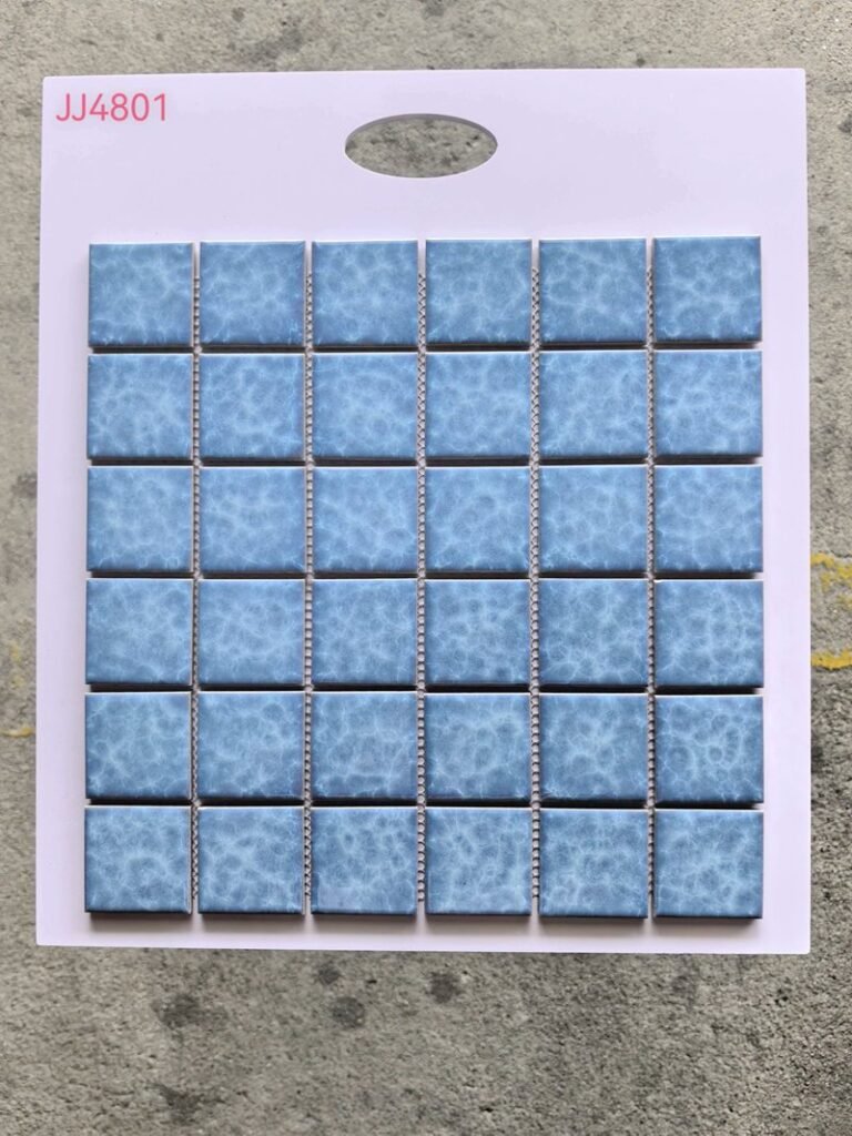 CM-CE-021 Blue Mix Ceramic Mosaic Tile mosaic tile