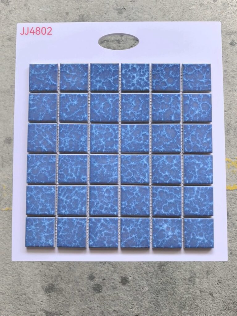 CM-CE-022 Blue Patterned Mix Ceramic Mosaic Tile mosaic tile