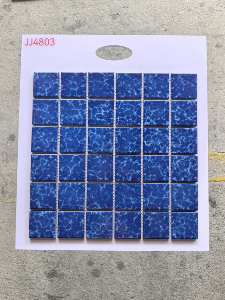 CM-CE-023 Deep Blue Mix Ceramic Mosaic Tile mosaic tile