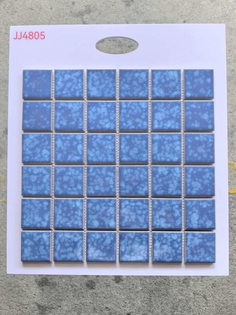 CM-CE-025 Blue Mix Ceramic Mosaic Tile mosaic tile