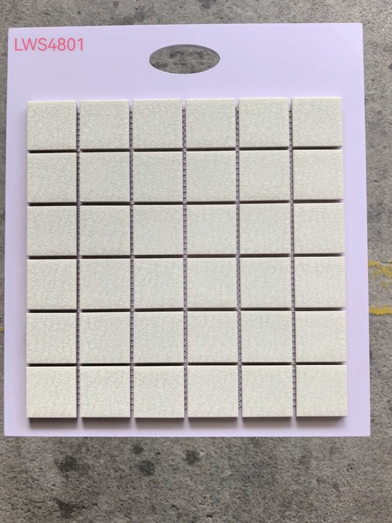 CM-CE-028 Beige Grey Ceramic Mosaic Tile mosaic tile