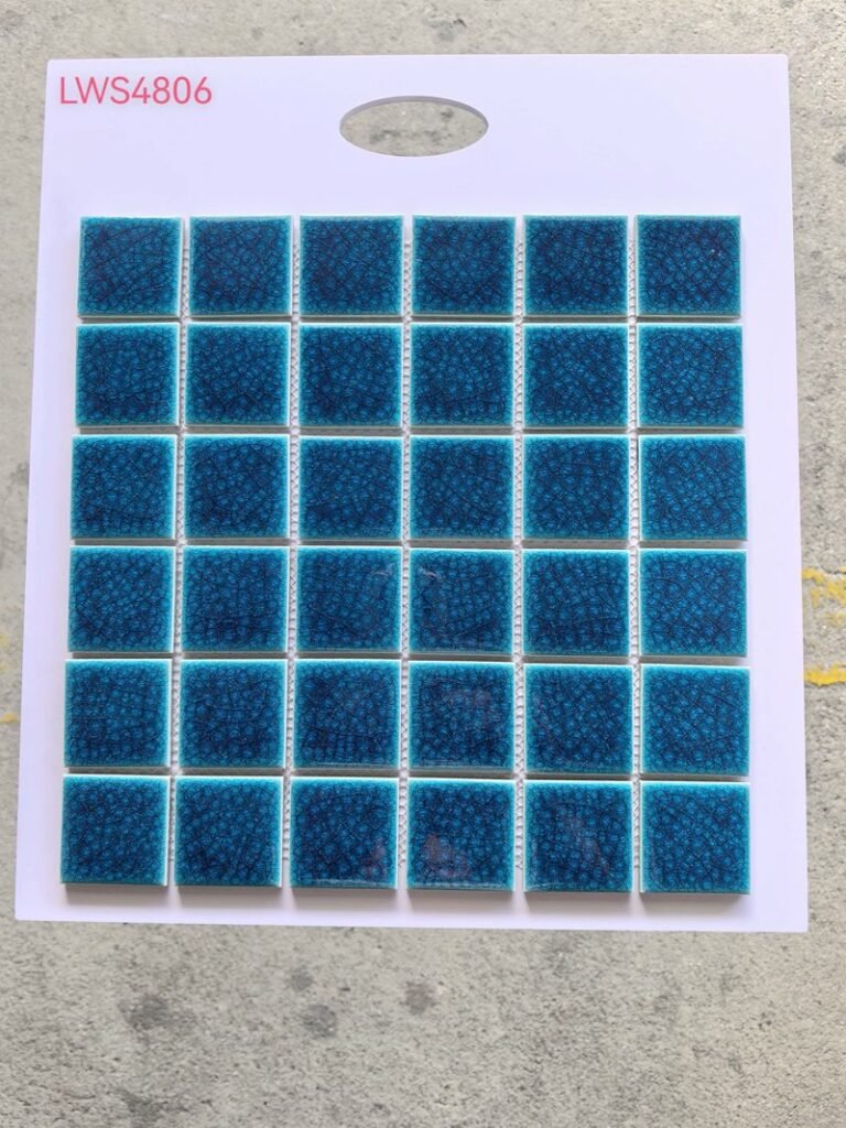 CM-CE-032 Navy Blue Ceramic Mosaic Tile mosaic tile