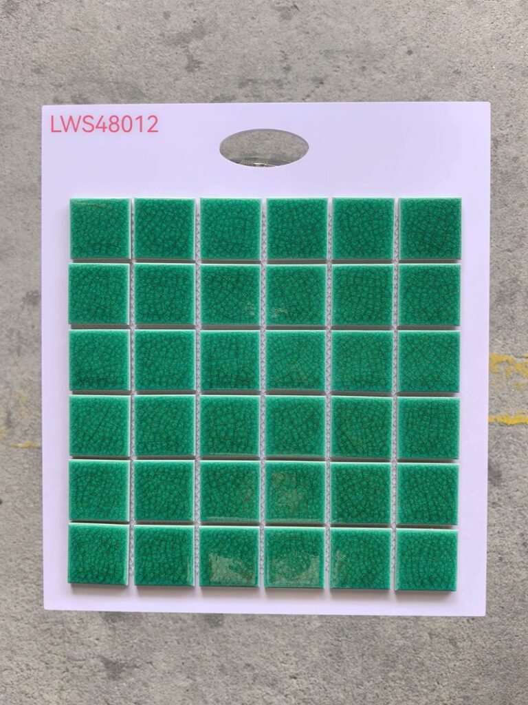 CM-CE-038 Dark Green Ceramic Mosaic Tile mosaic tile
