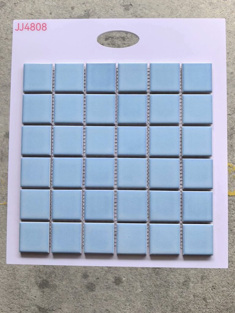 CM-CE-046 Light Blue Ceramic Mosaic Tile mosaic tile