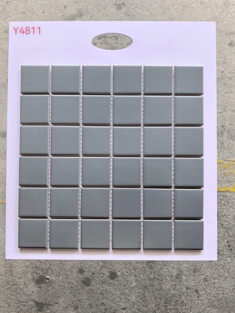 CM-CE-052 Grey Ceramic Mosaic Tile mosaic tile