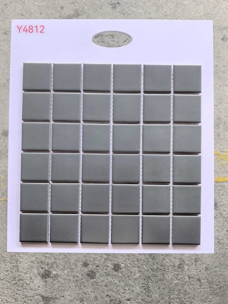 CM-CE-053 Dark Grey Ceramic Mosaic Tile mosaic tile