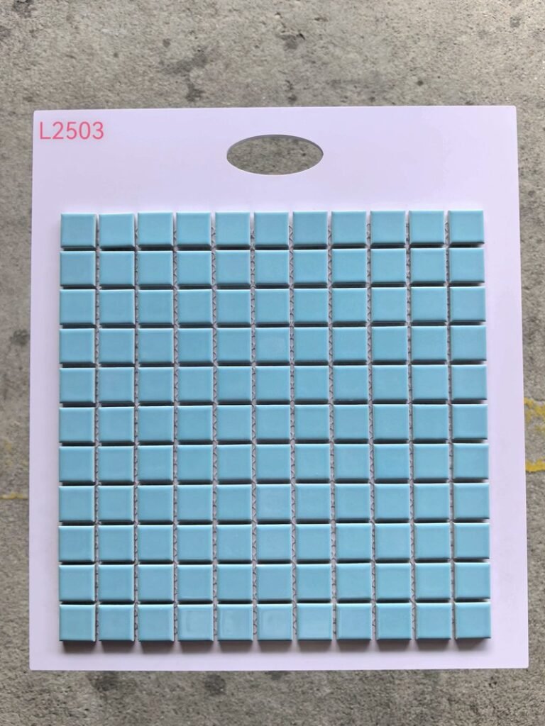 CM-CE-077 Sky Blue Ceramic Mosaic Tile mosaic tile