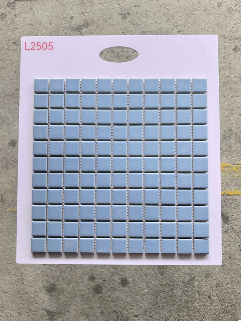 CM-CE-079 Light Blue Ceramic Mosaic Tile mosaic tile