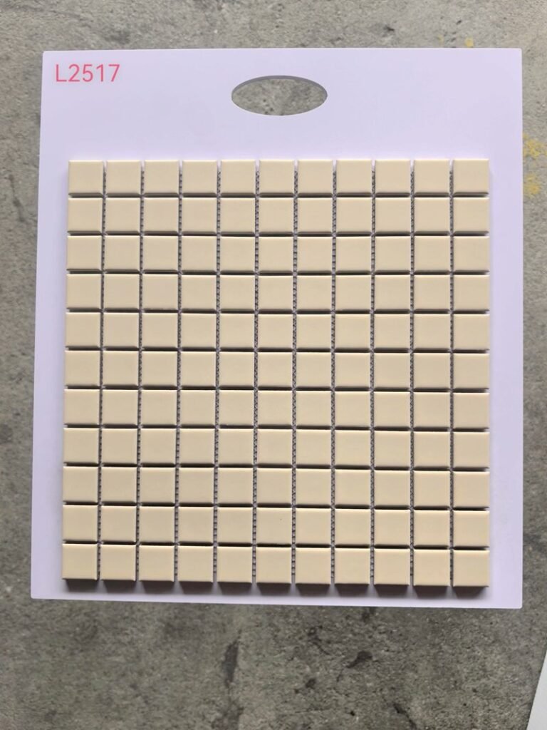 CM-CE-103 Beige Cream Ceramic Mosaic Tile mosaic tile