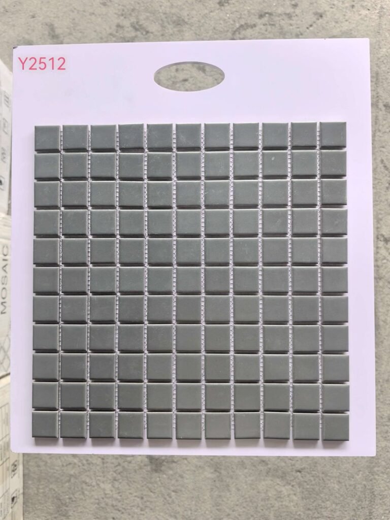 CM-CE-108 Dark Grey Ceramic Mosaic Tile mosaic tile