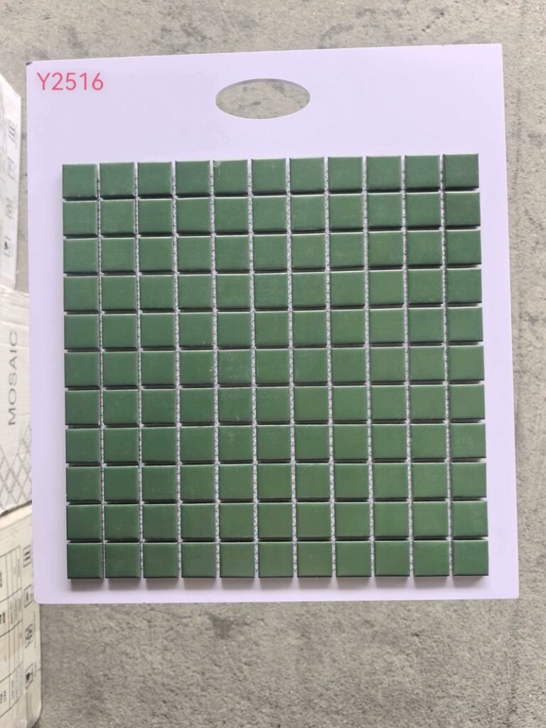 CM-CE-109 Dark Green Ceramic Mosaic Tile mosaic tile