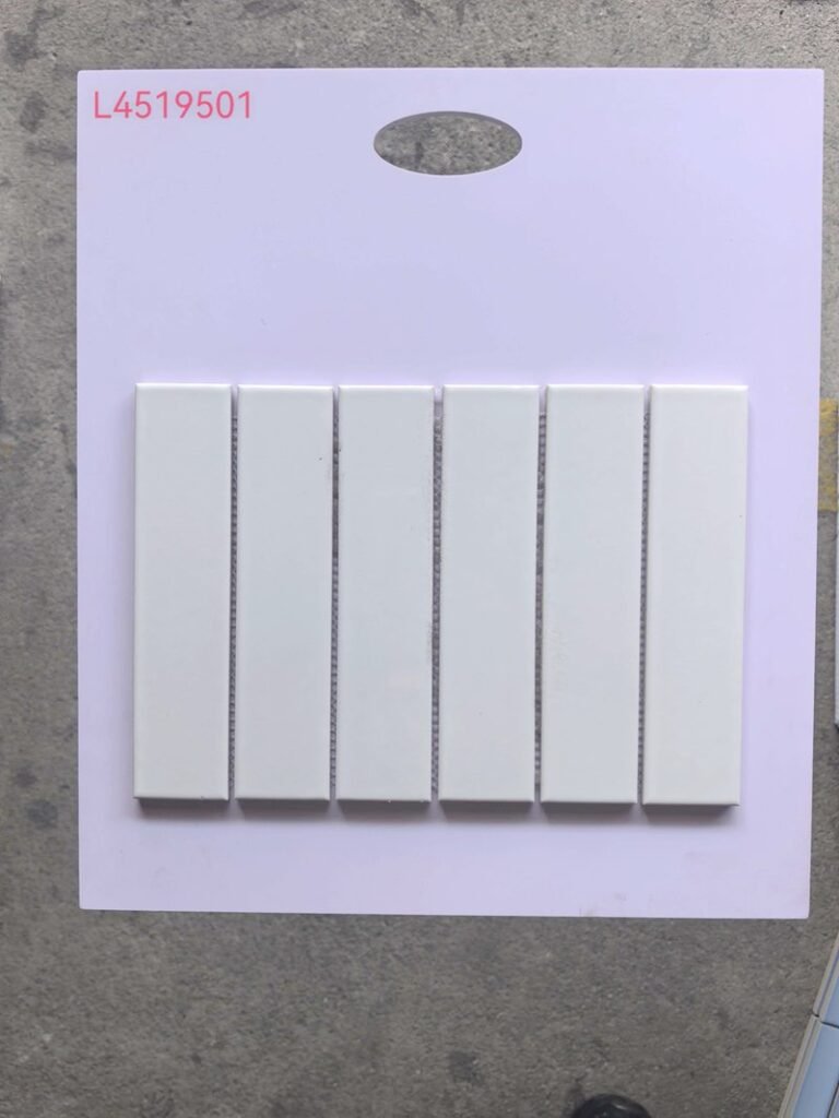 CM-CE-165 White Rectangle Ceramic Mosaic Tile mosaic tile