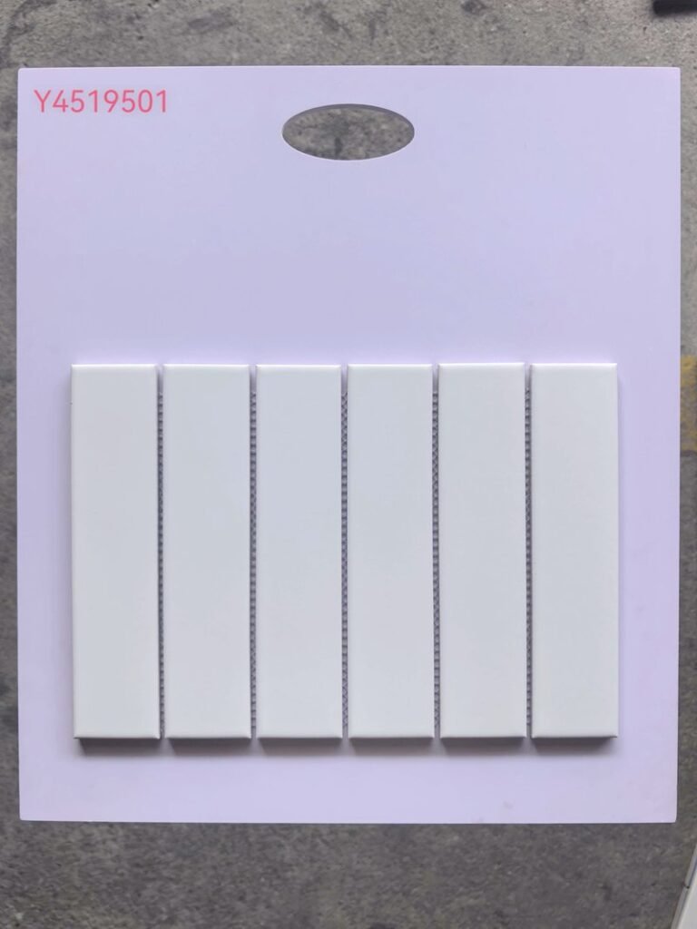 CM-CE-166 Light Grey Rectangle Ceramic Mosaic Tile mosaic tile