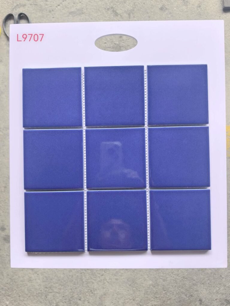 CM-CE-174 Royal Violet Blue Large Format Ceramic Mosaic Tile mosaic tile
