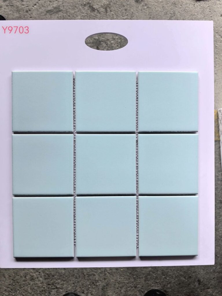 CM-CE-178 Light Blue Large Format Ceramic Mosaic Tile mosaic tile