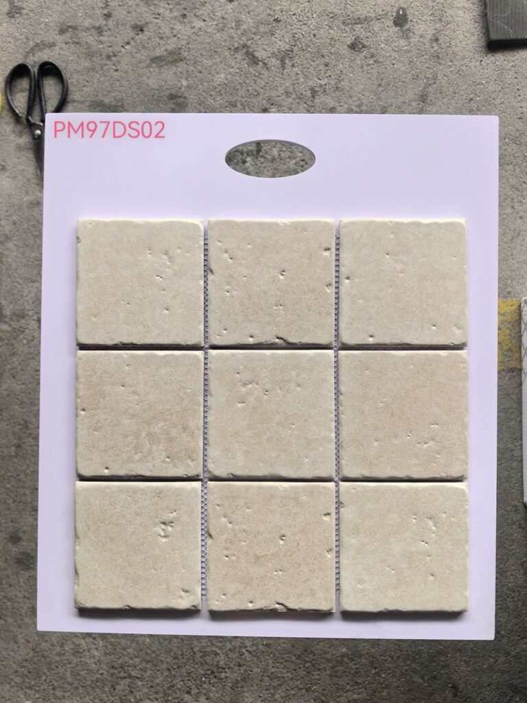CM-CE-182 Tan Stone Large Format Ceramic Mosaic Tile mosaic tile