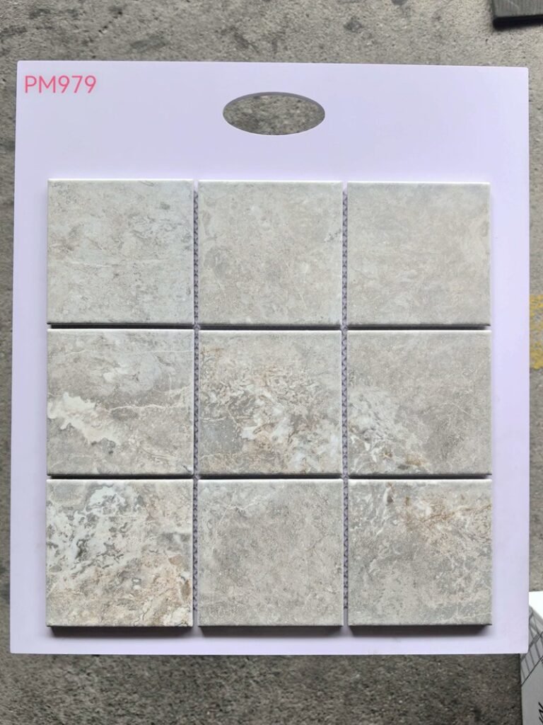 CM-CE-209 Beige Cream Marble Large Format Ceramic Mosaic Tile mosaic tile