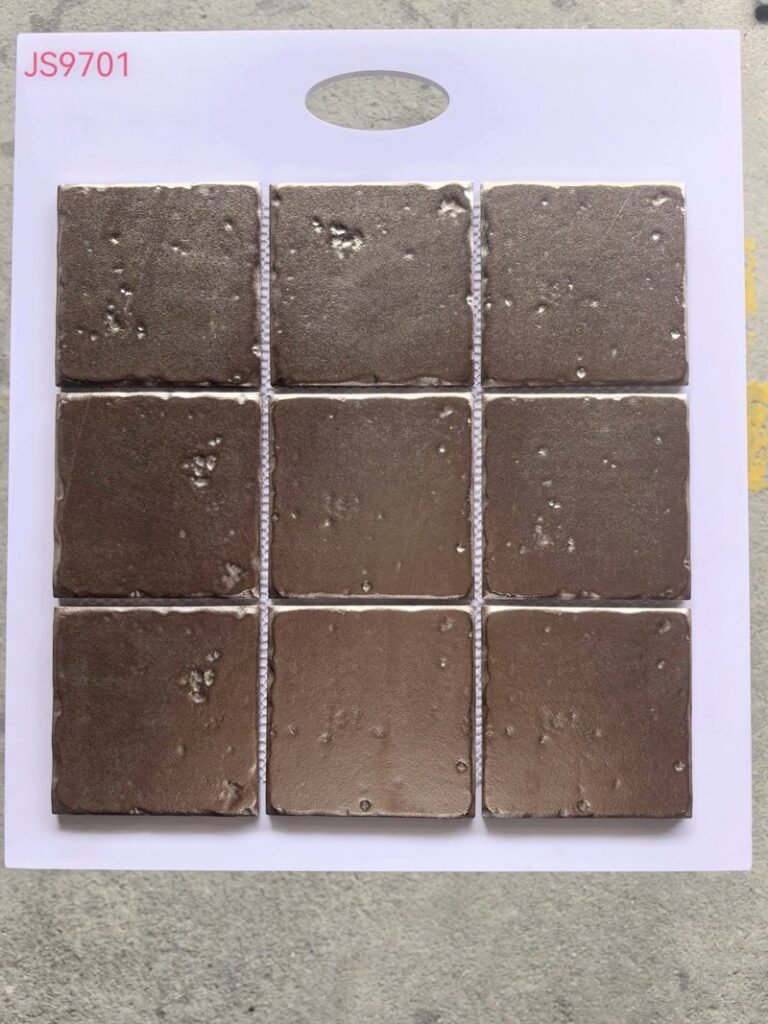 CM-CE-215 Bronze Brown Metallic Look Ceramic Mosaic Tile mosaic tile