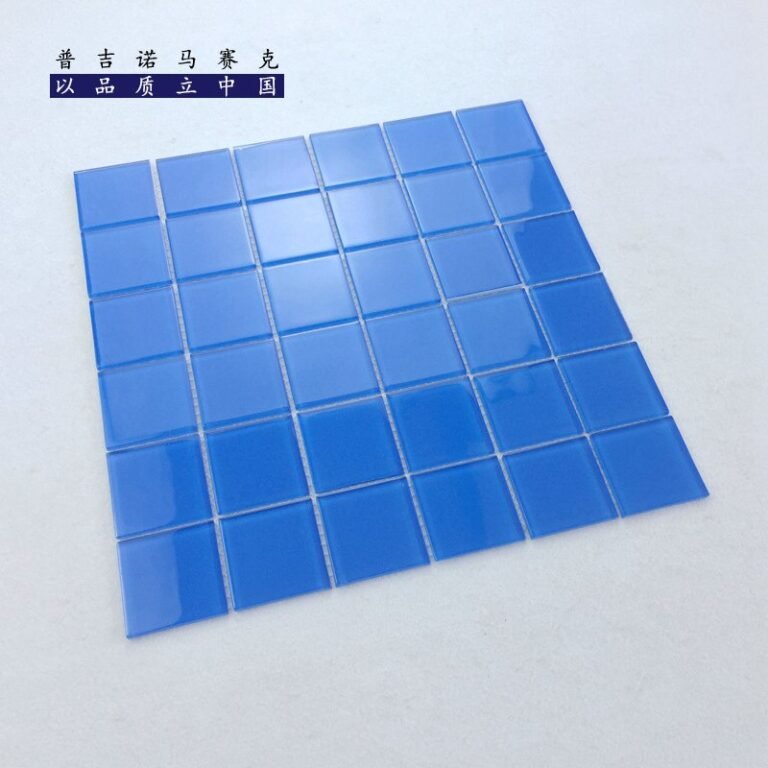 CM-CR-013 Sky Blue Crystal Glass Mosaic Tile mosaic tile