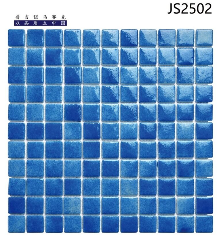 CM-CR-037 Blue Gradient Crystal Glass Mosaic Tile mosaic tile