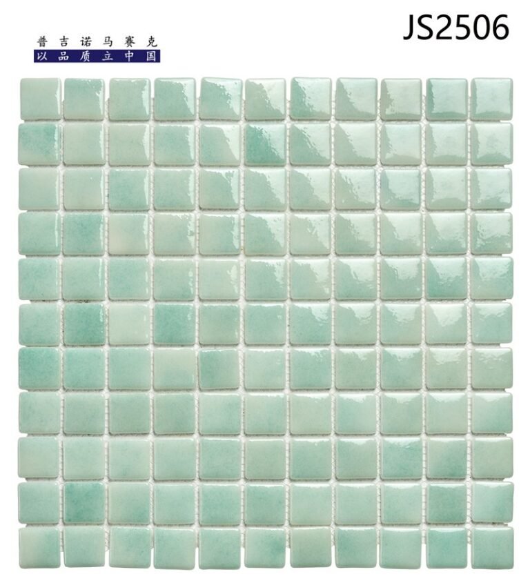 CM-CR-041 Mint Gradient Crystal Glass Mosaic Tile mosaic tile