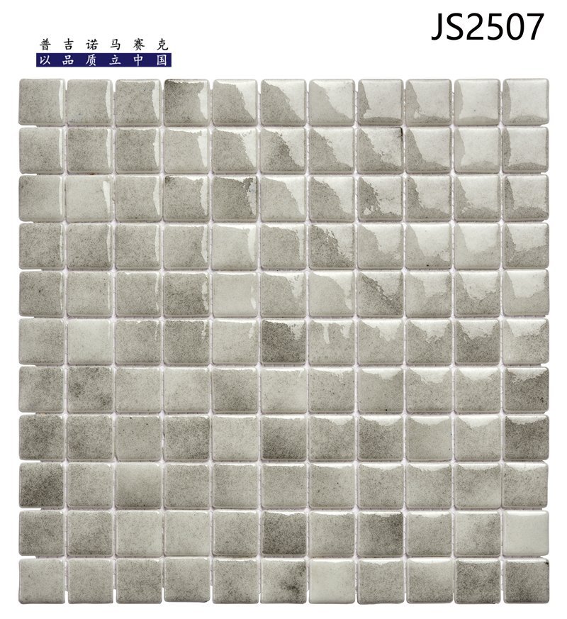 CM-CR-042 Grey Gradient Crystal Glass Mosaic Tile mosaic tile