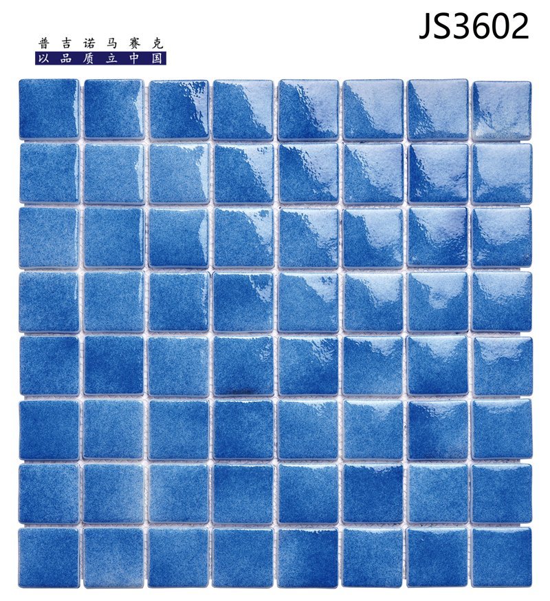 CM-CR-085 Royal Blue Gradient Crystal Glass Mosaic Tile mosaic tile