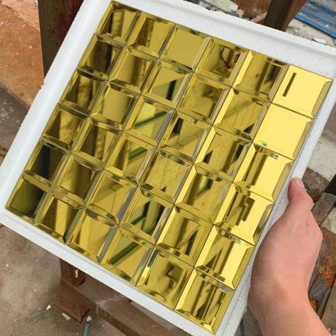 CM-MR-016 Gold Mirror Mosaic Tile mosaic tile