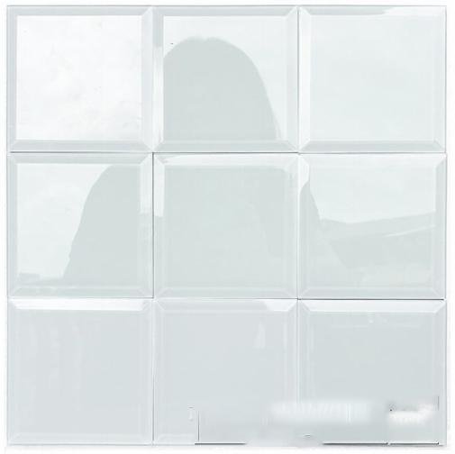 CM-MR-032 Pearl White Mirror Mosaic Tile mosaic tile