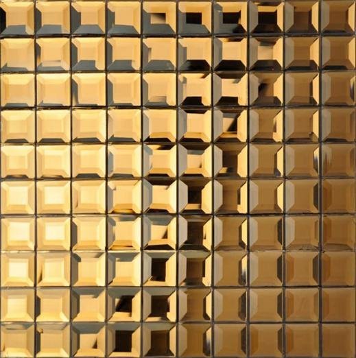 CM-MR-076 Rose Gold Mirror Mosaic Tile mosaic tile