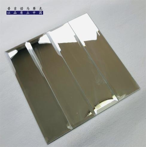 CM-MR-106 Silver Beveled Mirror Mosaic Tile mosaic tile